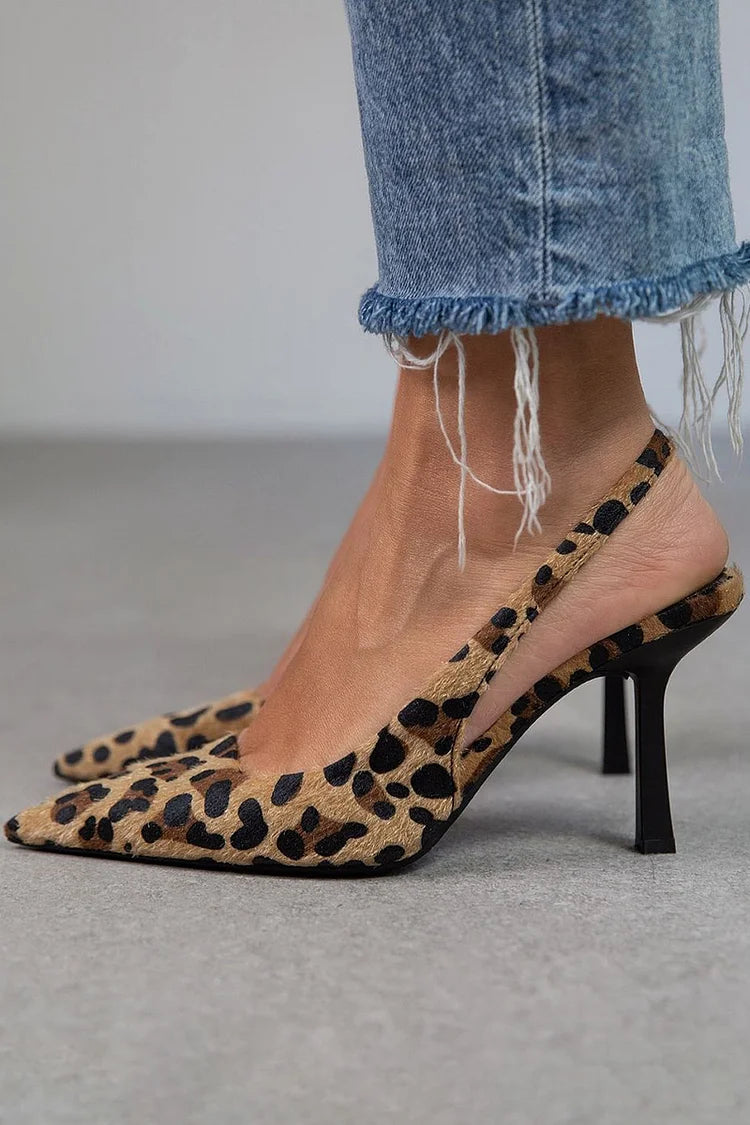Avery™ | Décolleté D’Orsay Leopardo