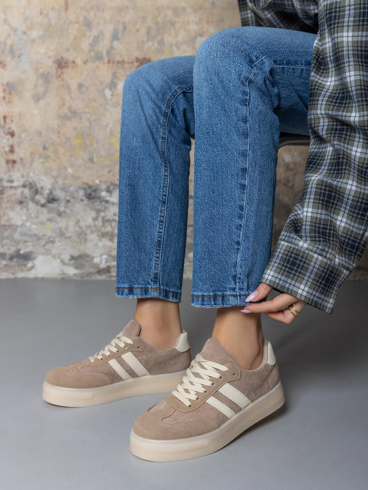 Dyonne Kaki Sneaker