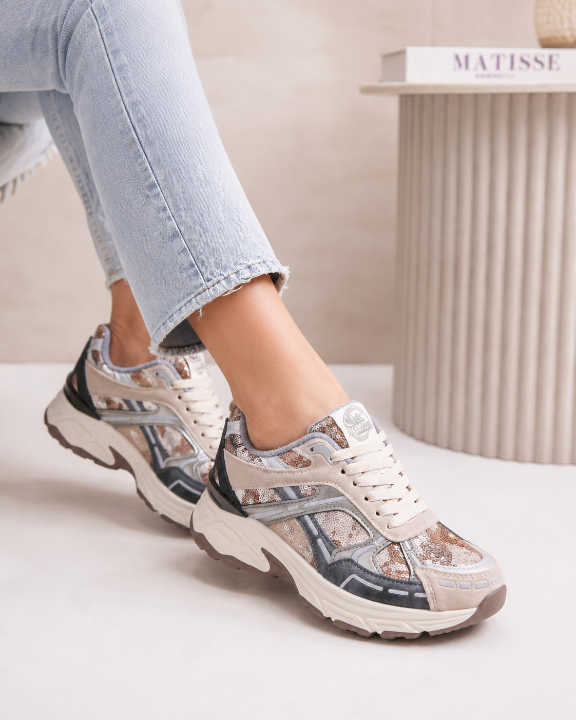 Celina Kaki Sneaker