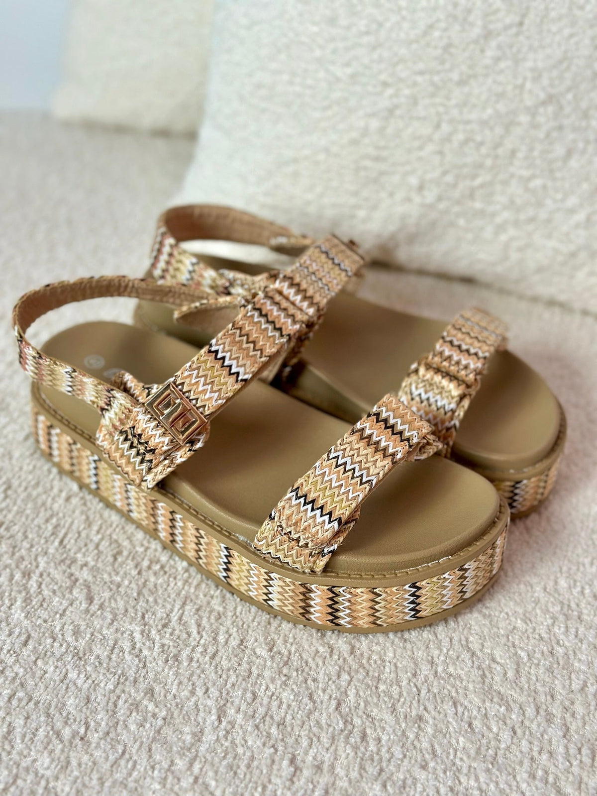 Lina Beige Sandaal