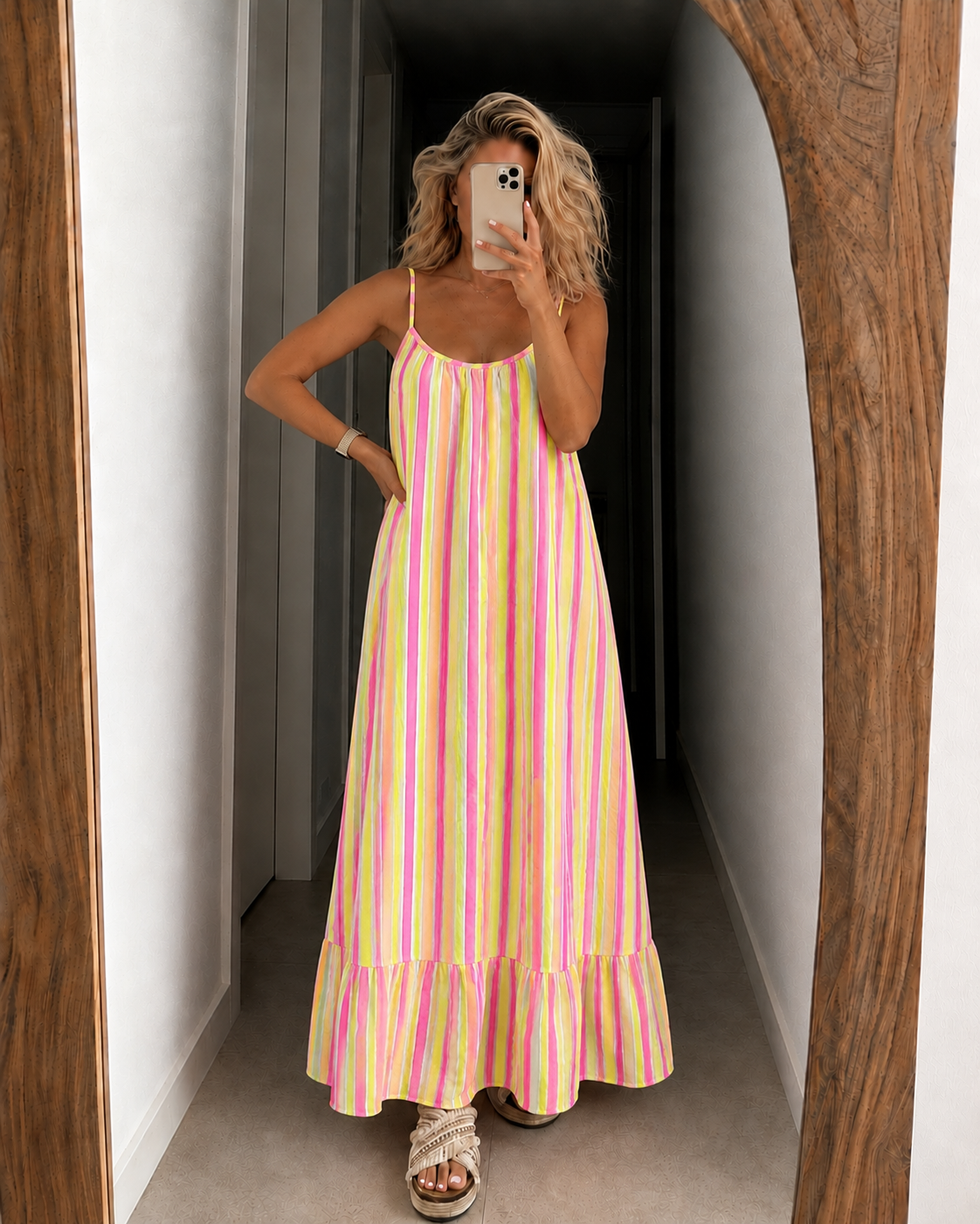 Ivana Stripe Abito
