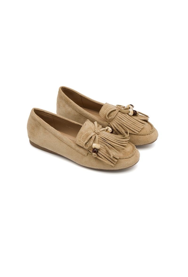 Mijas Taupe Mocassino