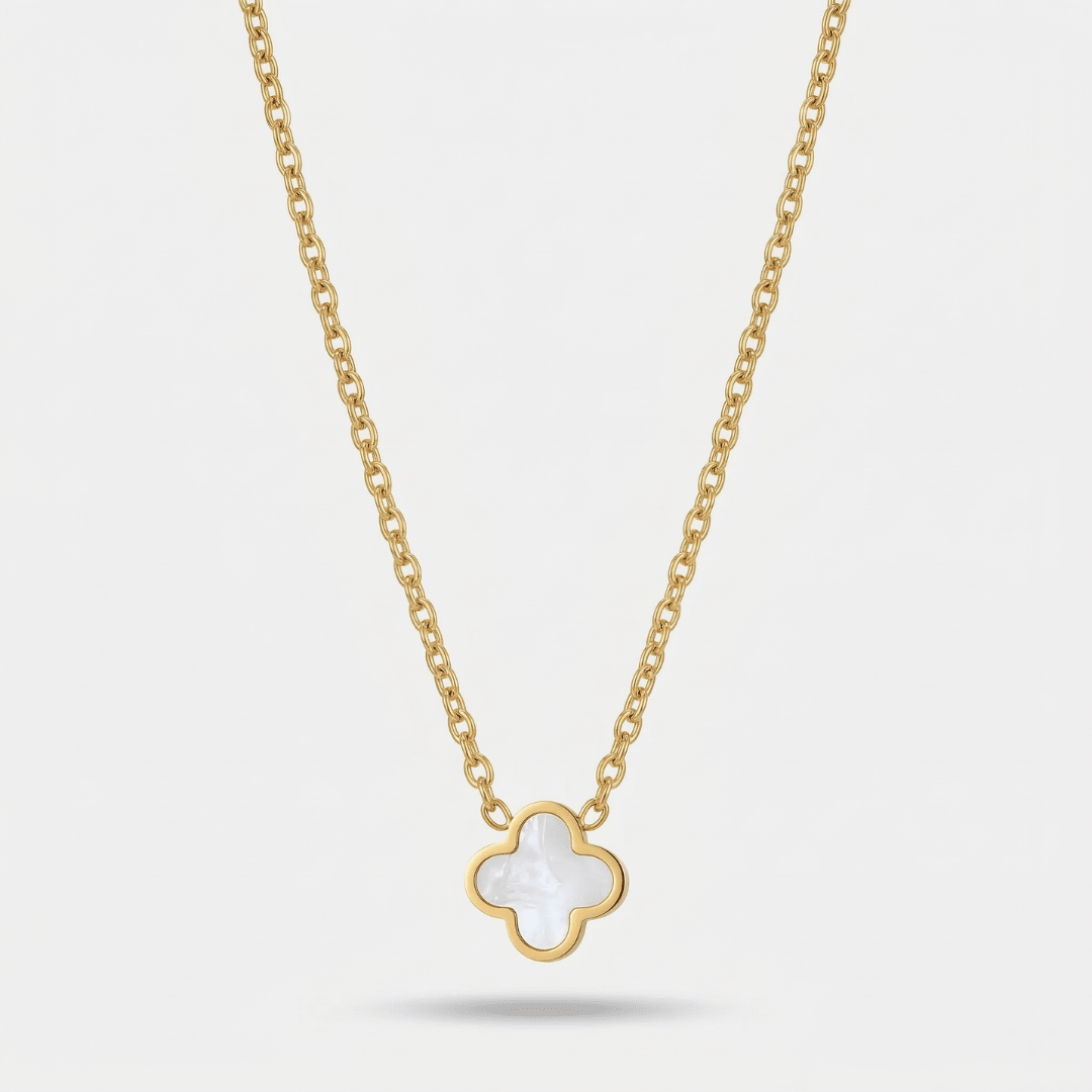 Collana Clover Bianca