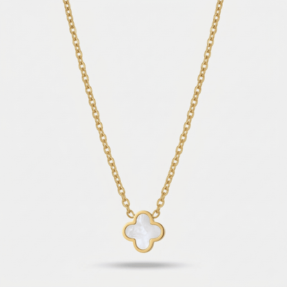Collana Clover Bianca
