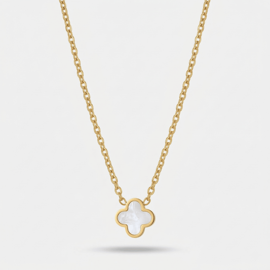 Collana Clover Bianca