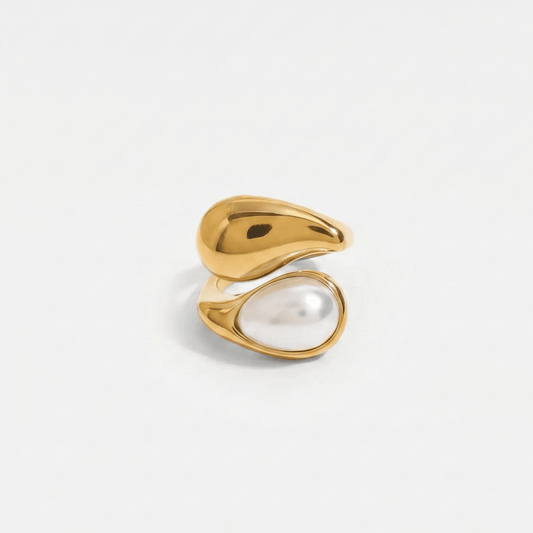 Anello Drop e Perla