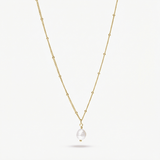 Collana Perla Barocca