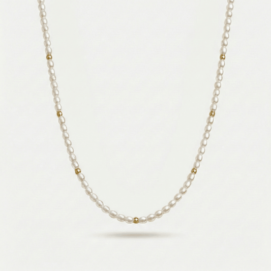 Choker Perle e Oro