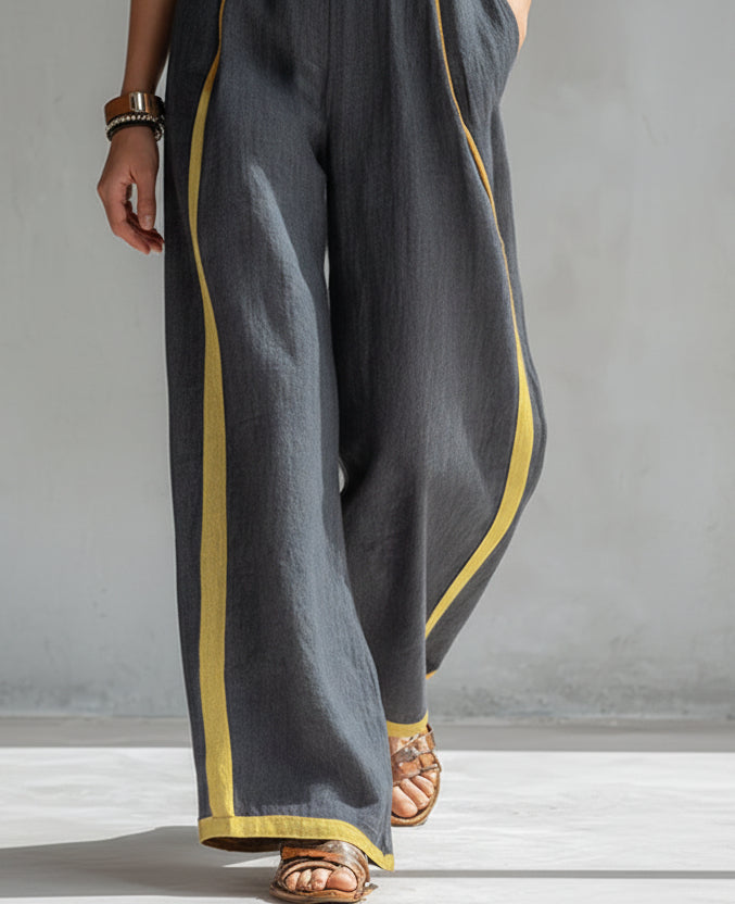 Elva | Completo contemporaneo in lino e cotone