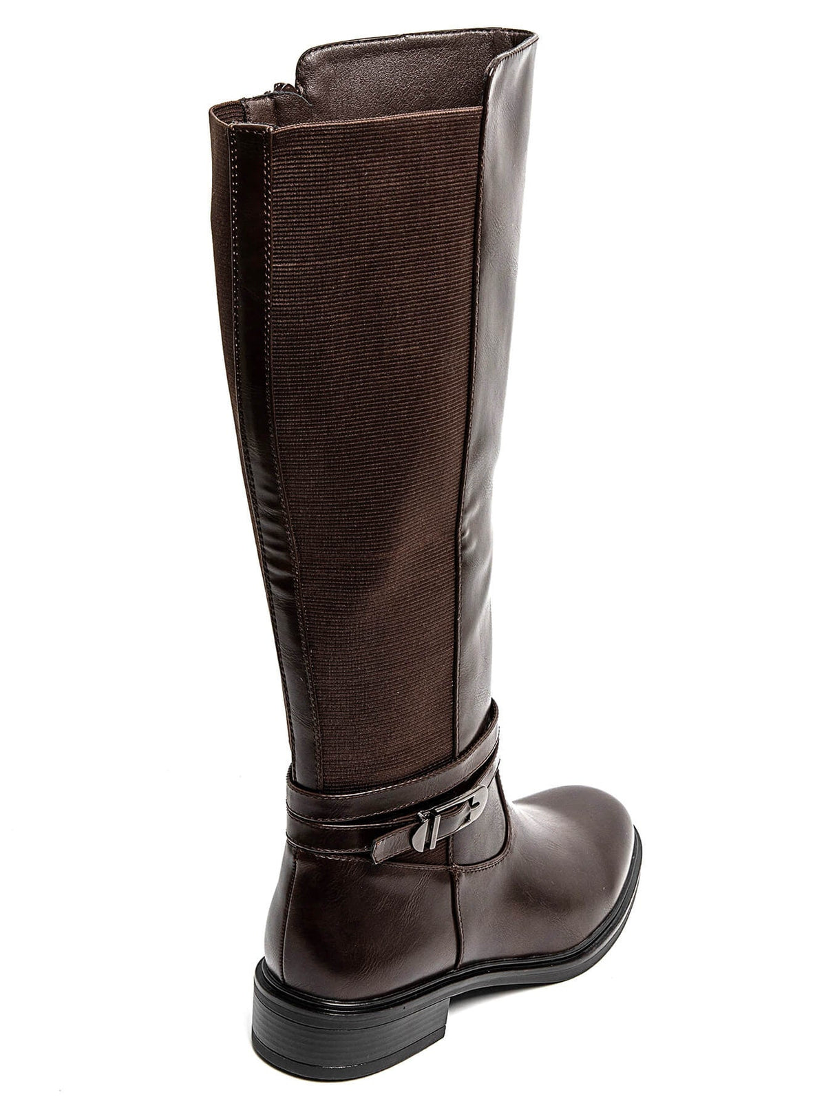 Nola Wide Fit Stivali - Marrone