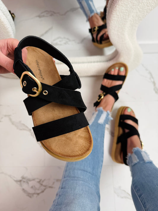 Comfort Nero Sandaal