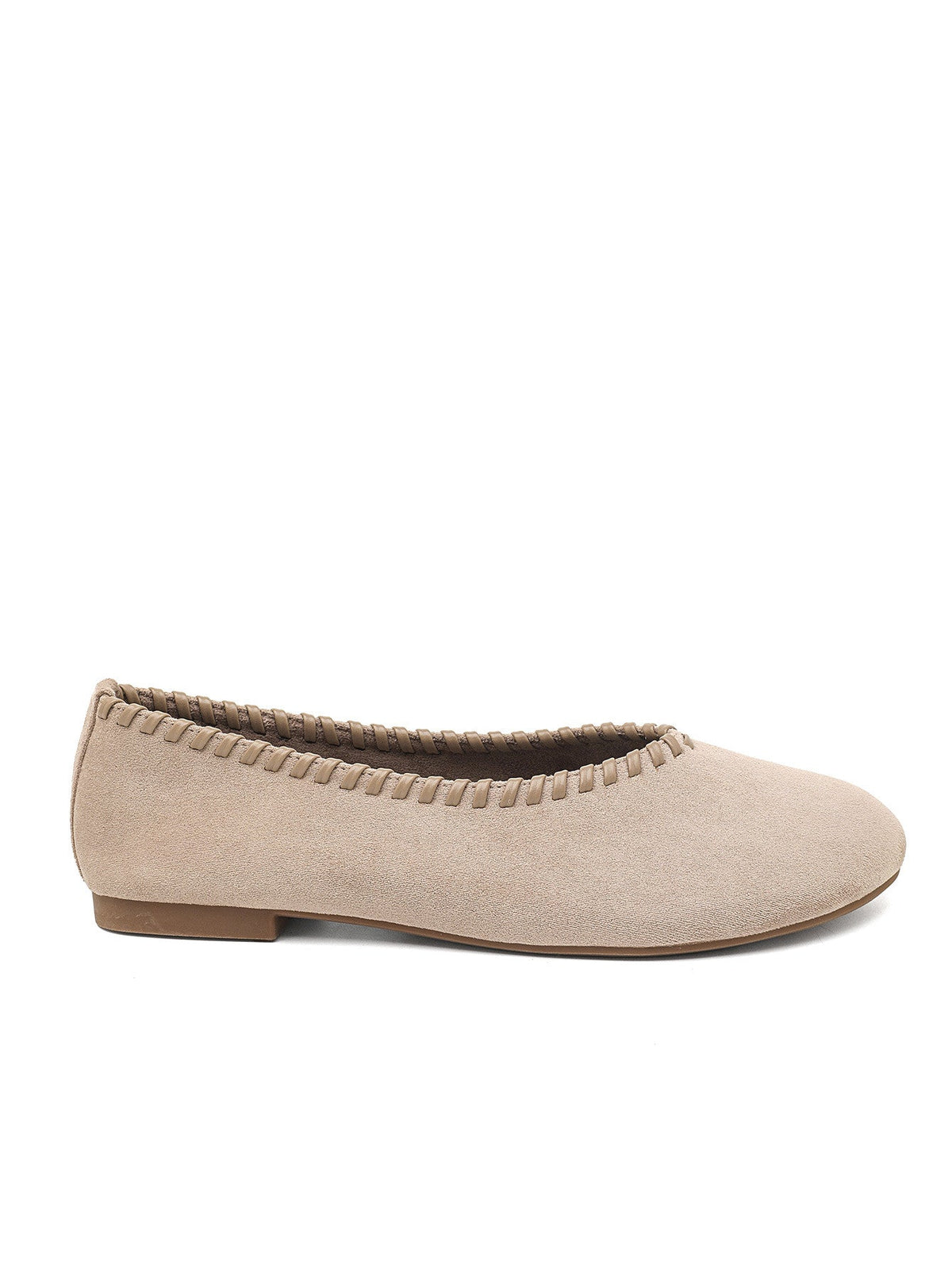 Stitched Kaki Mocassini
