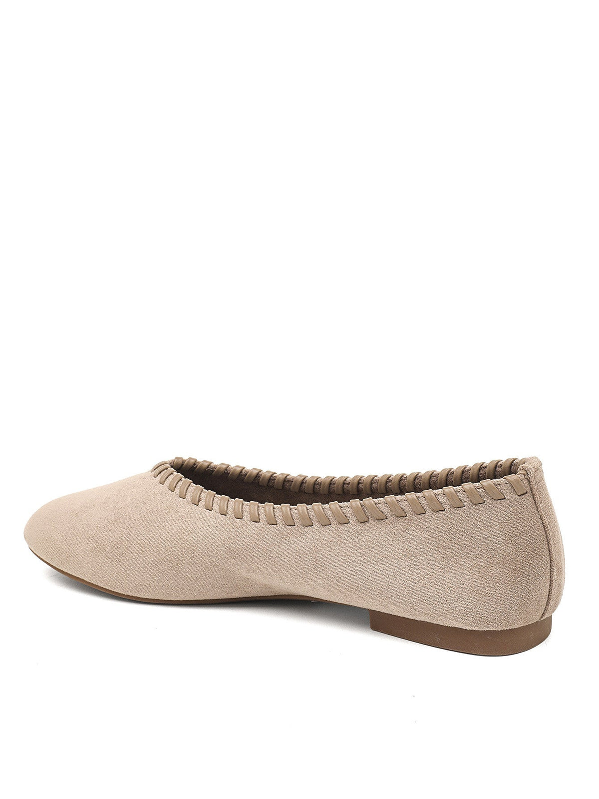 Stitched Kaki Mocassini