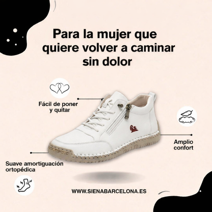 Lisa™ – Sneakers ortopediche con zip, massimo comfort