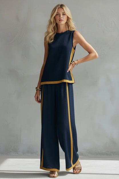 Elva | Completo contemporaneo in lino e cotone