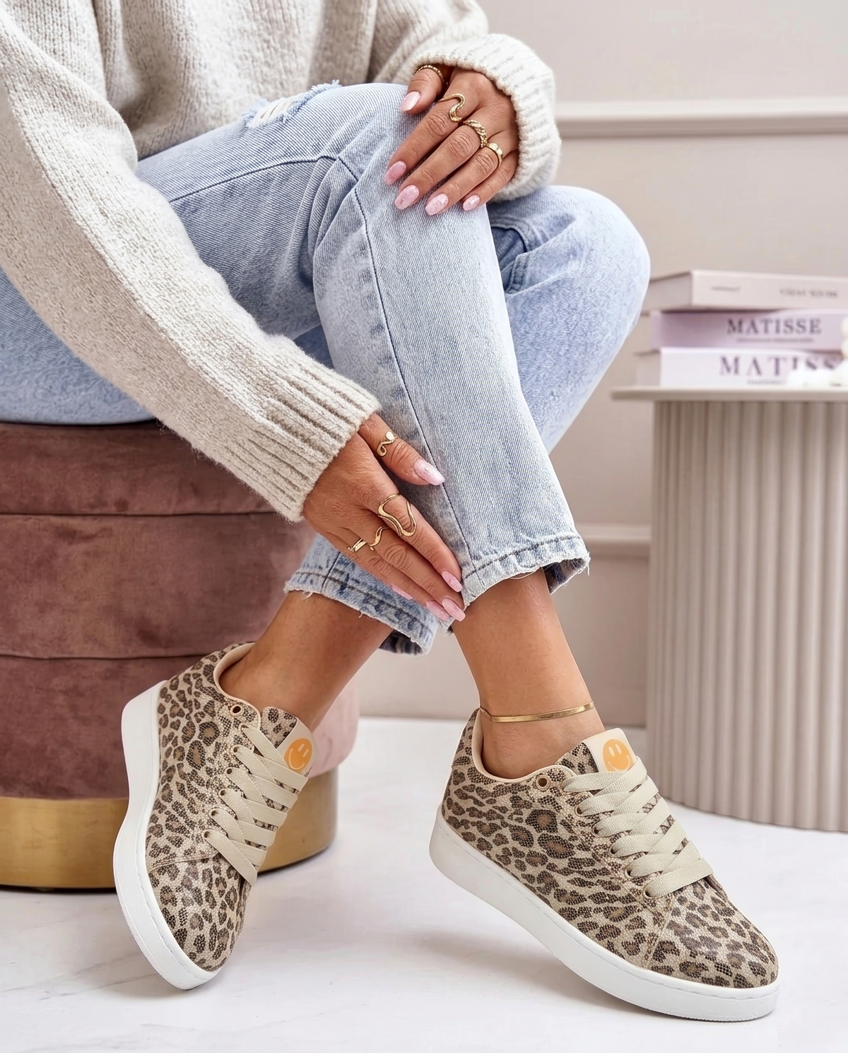 Happy Leopardato Sneaker