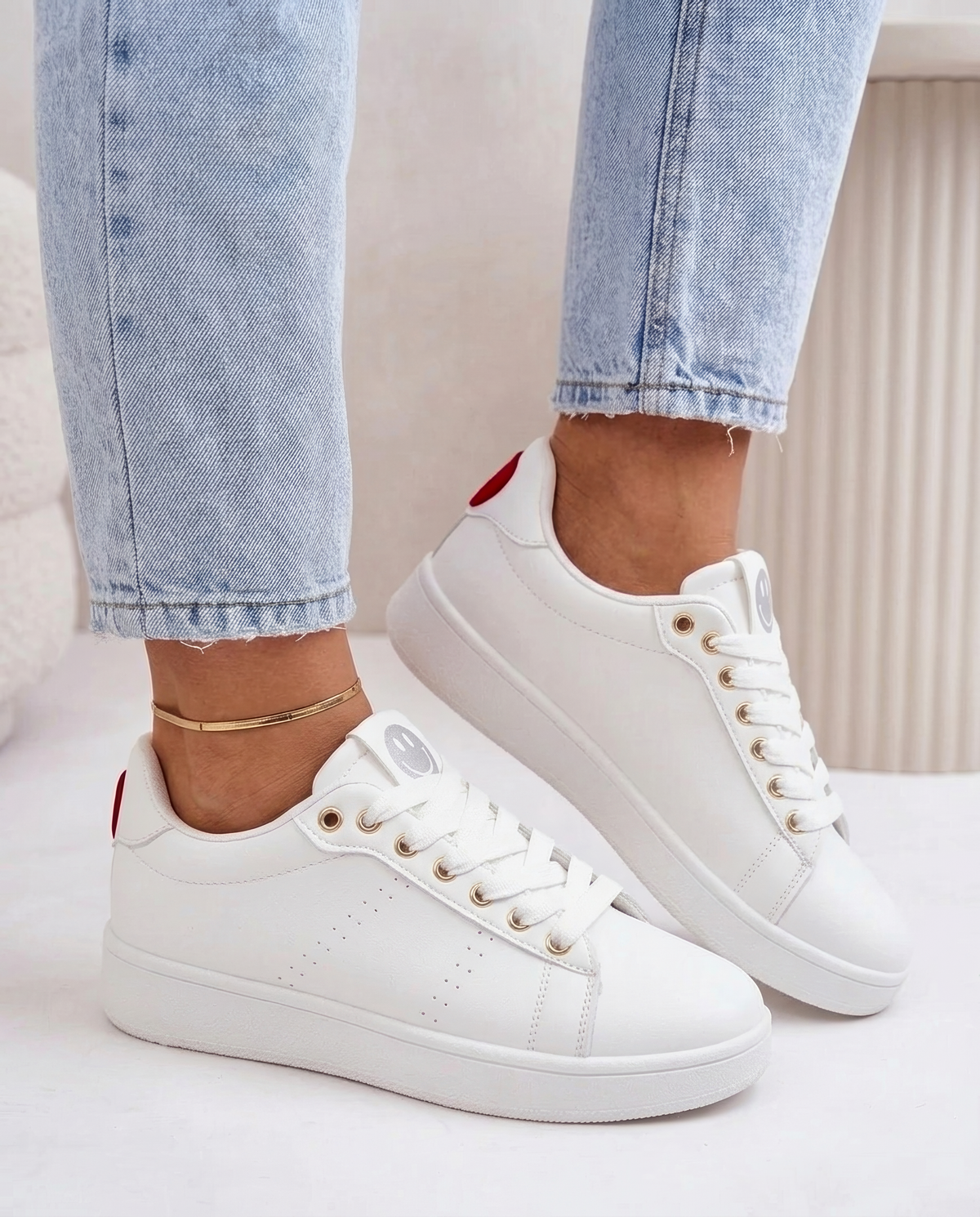 Happy Bianco Sneaker