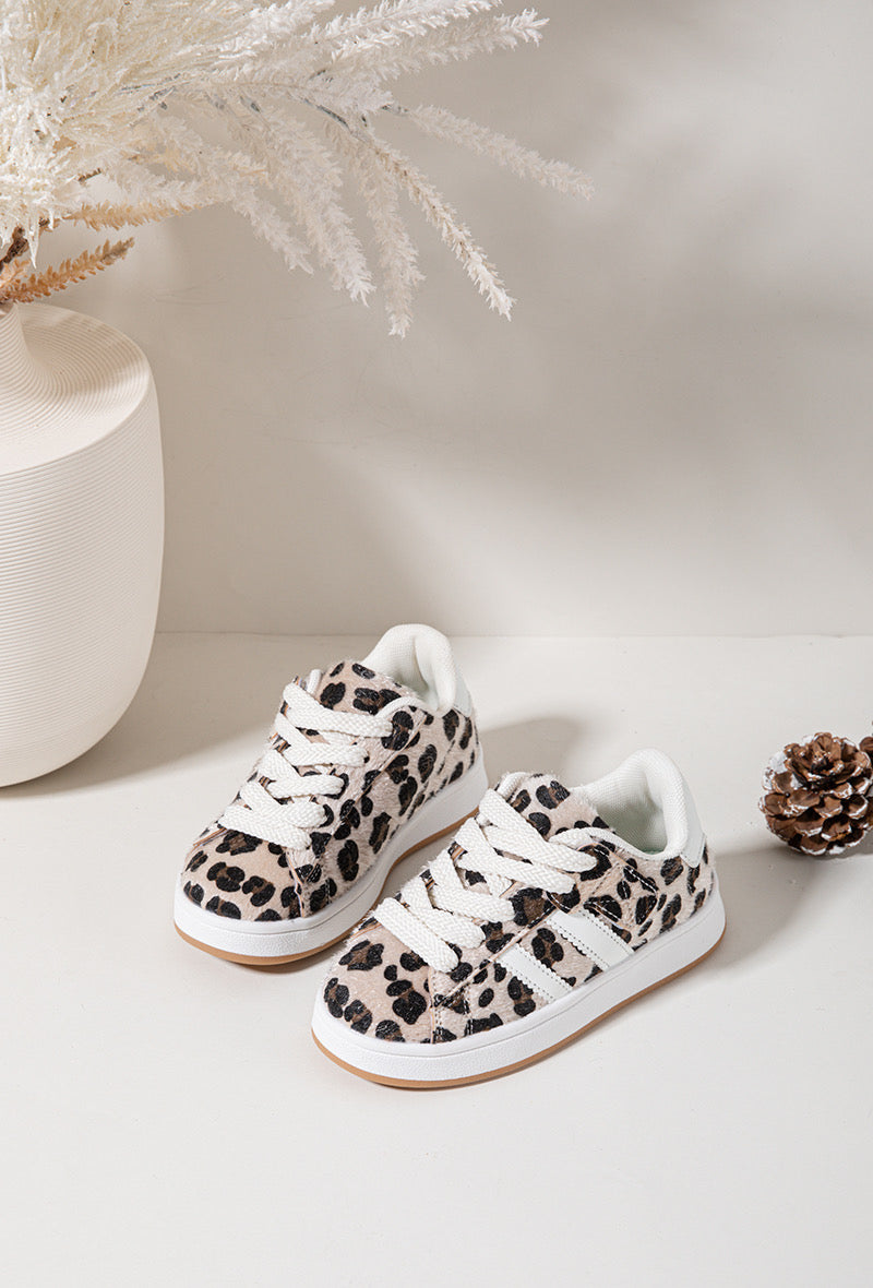Bambini Leopardato Stripe Sneaker