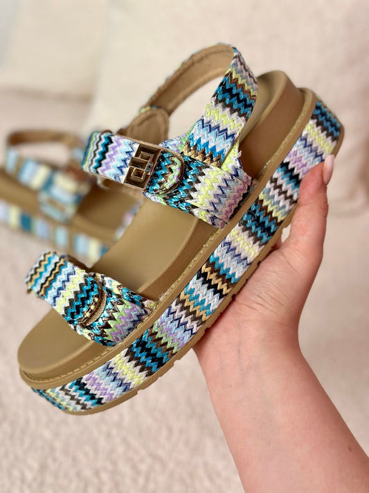 Lina Blu Sandaal
