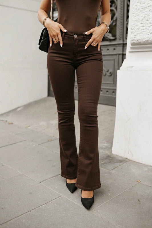Best Jeans flare Marrone