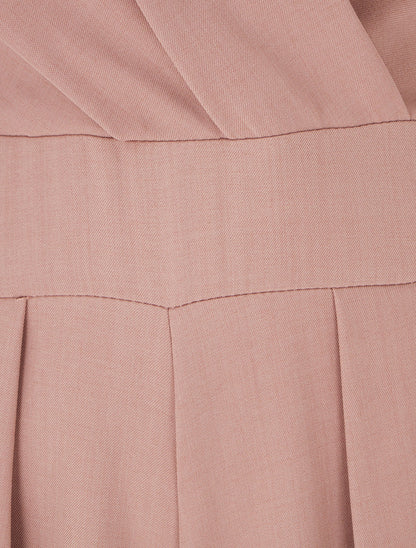 Tuta ampia con schiena scoperta - Rosa