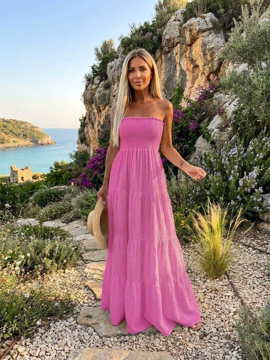Strapless Abito lungo