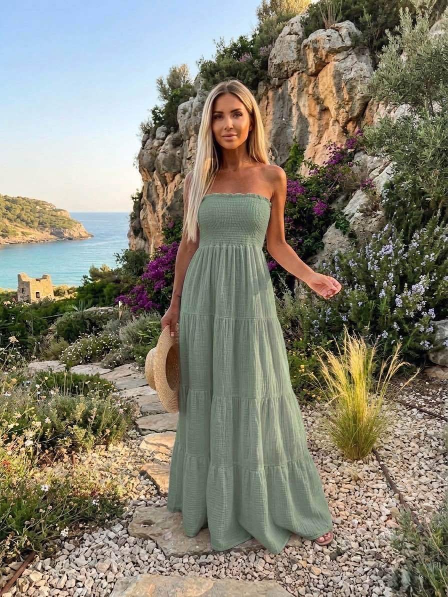 Strapless Abito lungo