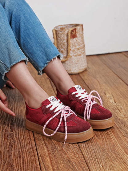 Noeme Wine Sneaker