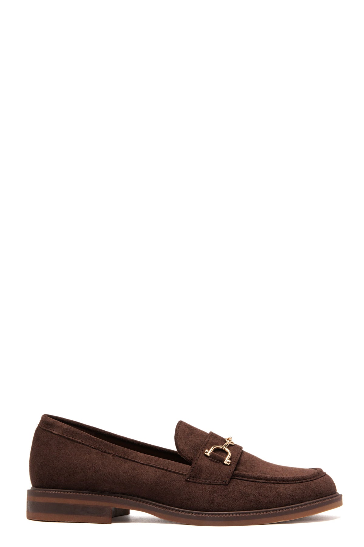 Lana Marrone Mocassino