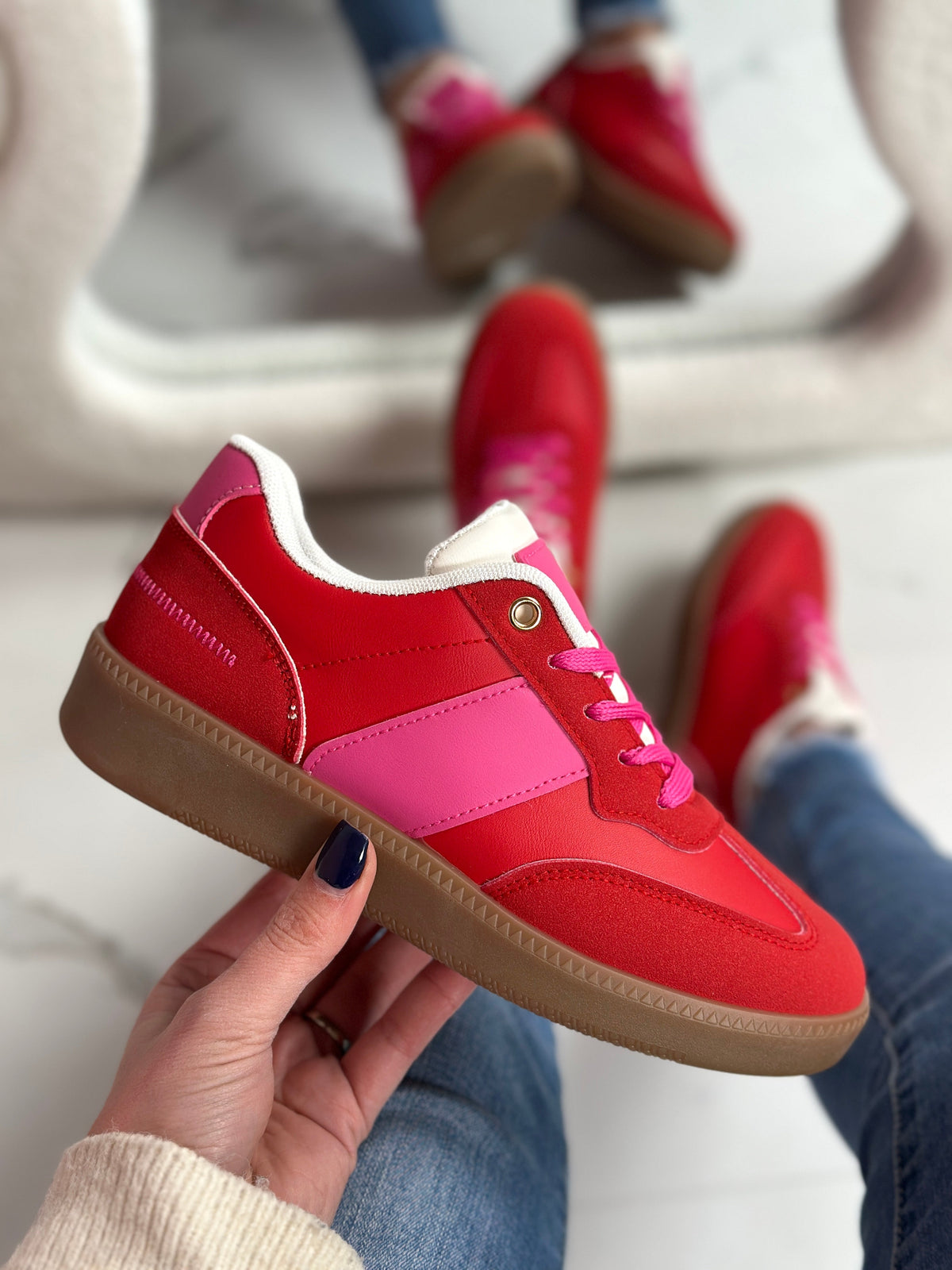 Mayron Red Sneaker