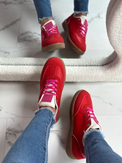 Mayron Red Sneaker