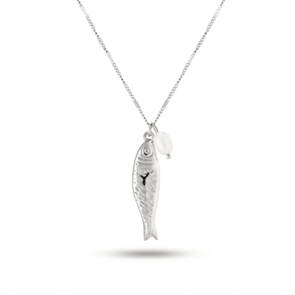 Collana Pesciolino con Perla