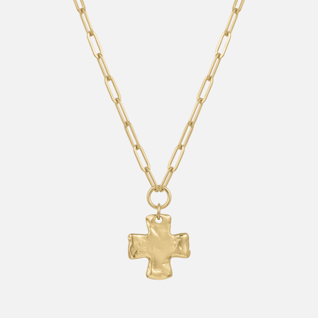 Collana Croce Chunky