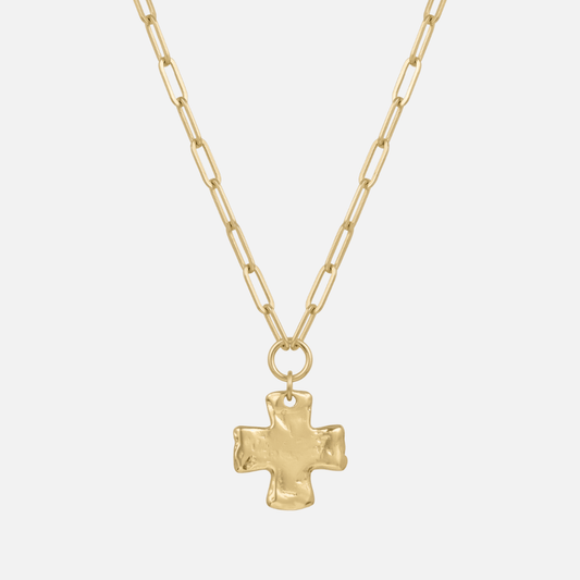 Collana Croce Chunky