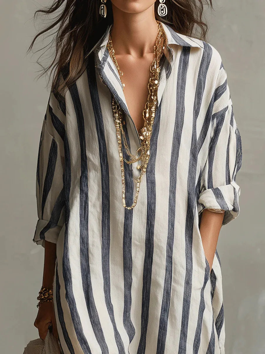 Pepa | Abito camicia fluido