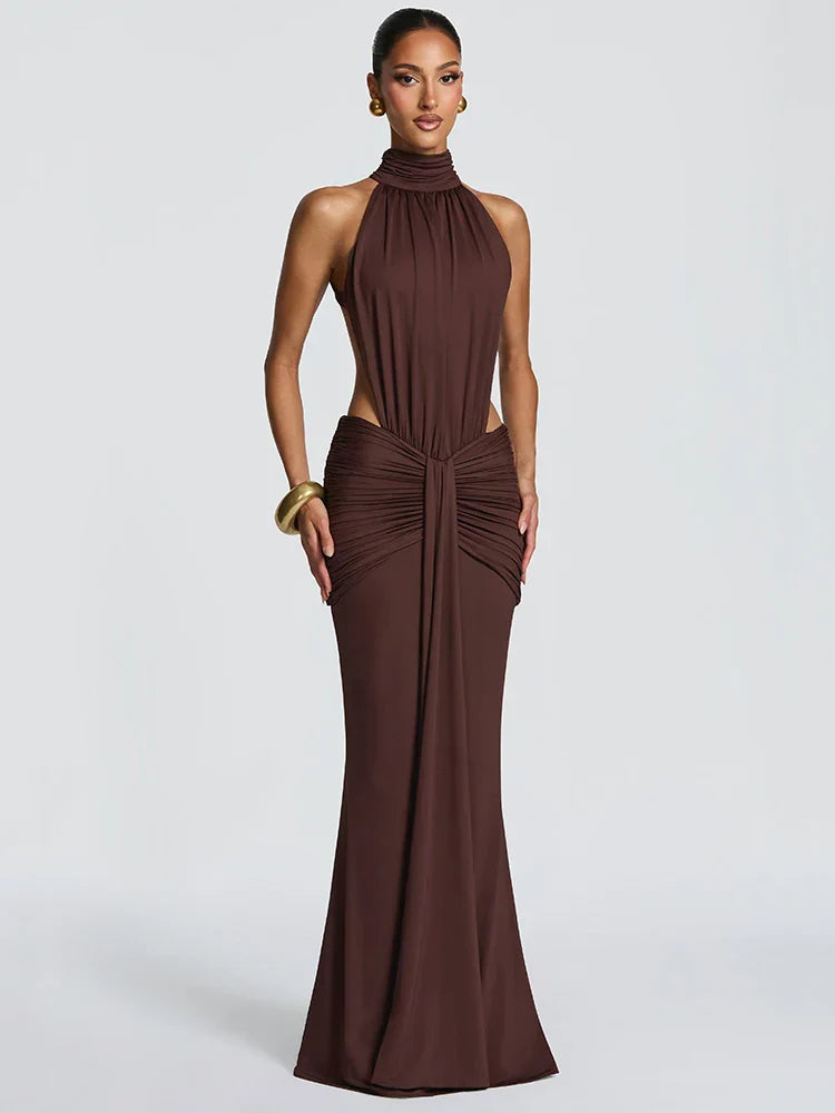 Abito Lungo da Gala "Silk Aura"