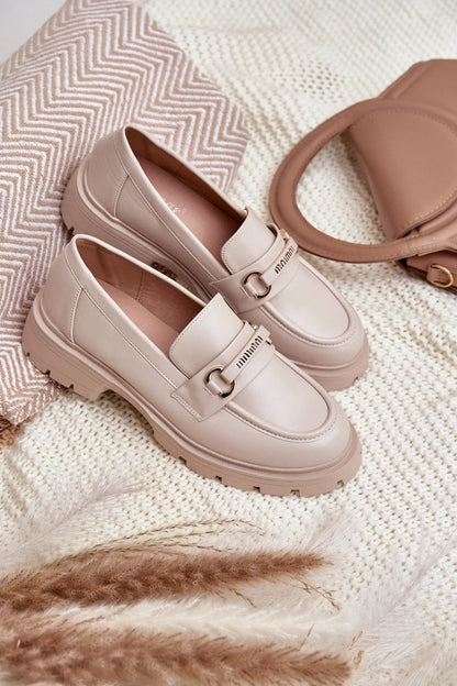 Savannah Beige Mocassin