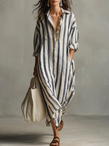 Pepa | Abito camicia fluido