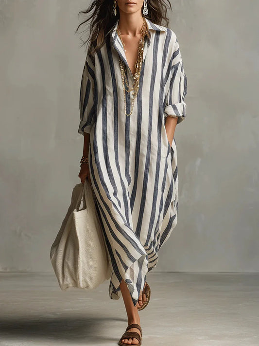 Pepa | Abito camicia fluido